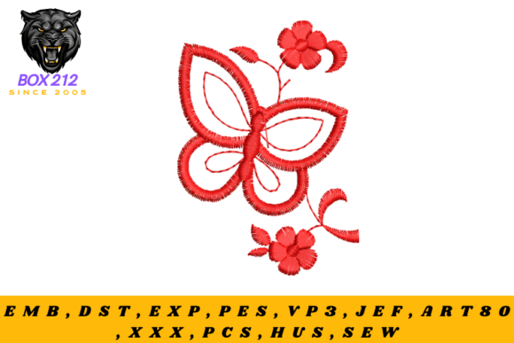 Download Butterfly Digital Embroidery Design - Digital embroidery Collection